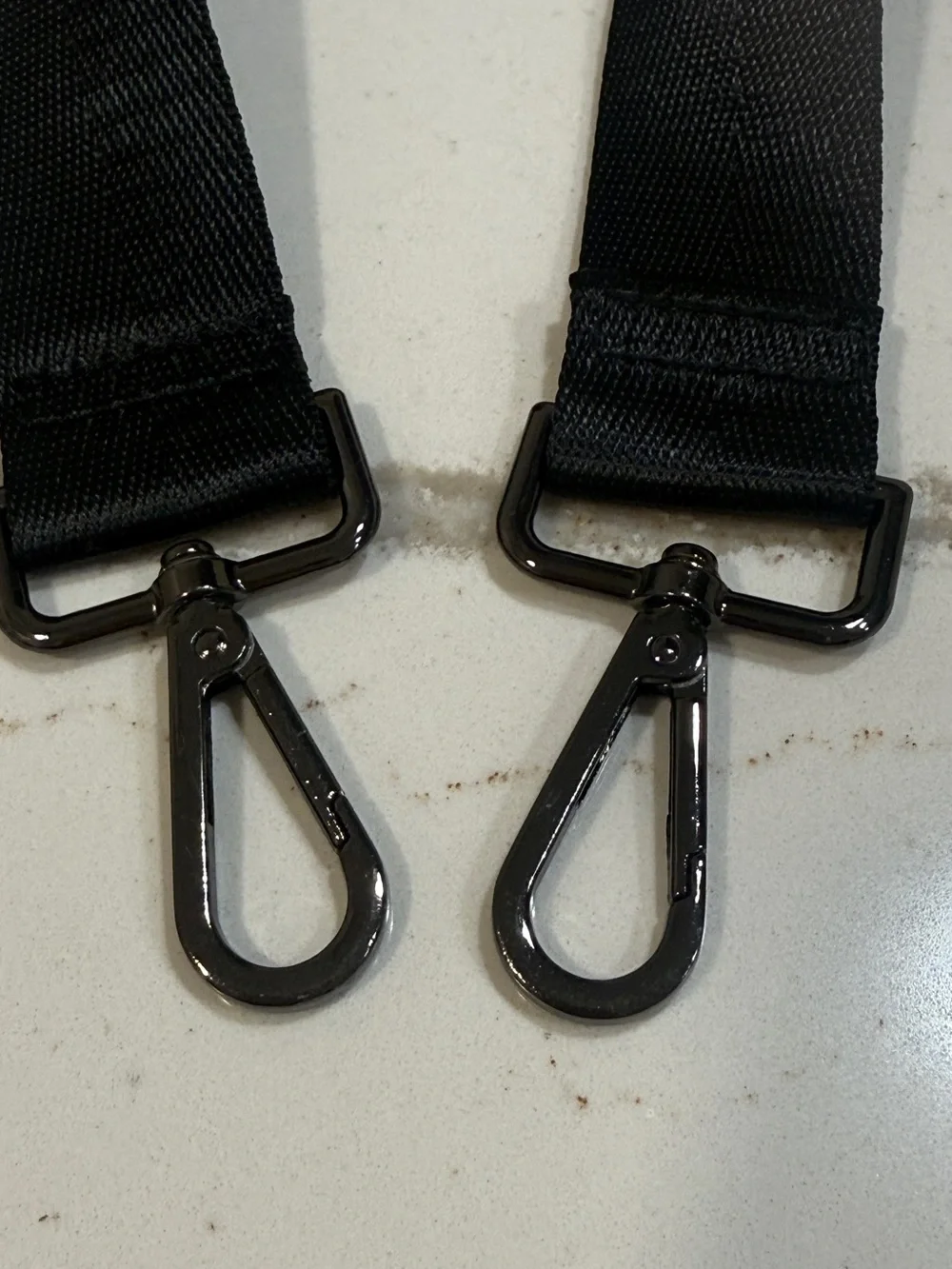 Black Detachable Shoulder Strap 23” for Women Bags